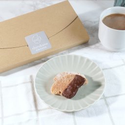 白金プラチナラスク ショコラ 8個 スイーツ 個包装 焼き菓子 おやつ 洋菓子 お茶請け ポスト投函便