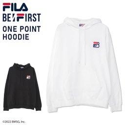FILA フィラ BE:FIRST ビーファースト パーカー メンズ レディース ブランド 長袖 プルオーバー 裏毛 フーディー ノベルティ付き 韓国 正規品 ロゴ 刺繍 outfit 敬老の日 プレゼント ギフト