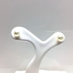 真珠 ピアス パール アコヤ真珠 スタッド 4.0-4.5mm ホワイトピンク K18 イエローゴールド 69974 イソワパール