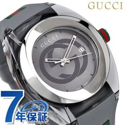 グッチ 時計 スイス製 メンズ 腕時計 ブランド YA137109A シンク 46mm グレーシルバー グレー プレゼント 実用的
