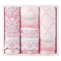 ジル スチュアート ブルームオーナメント フェイスタオル2P&ウォッシュタオル2P  58-3219400  内祝 内祝い お祝 御祝 記念品 出産内祝い プレゼント 快気祝い 粗供養 引出物
