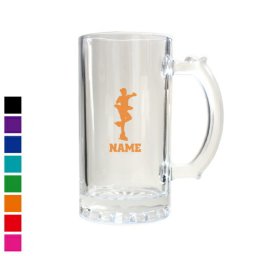 「トリプルアクセル」名入れビアマグ 名入れジョッキ 中ジョッキ 生ビール マイジョッキ ビアグラス タンブラー お祝い ギフト ビアジョッキ   【cb】
