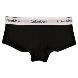 カルバンクライン Calvin Klein(CK) ボーイショーツ ショーツ コットン ロゴ 無地 下着 modern cotton 単品 1枚 F3788E 001 レディース ブラック