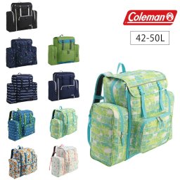 ポイント10倍　Coleman コールマン TREK PACK トレックパック サブリュック 42L～50L リュック　林間学校　修学旅行　大容量　キャンプ　部活 合宿　防災 女子　男子 小学生 軽量   登山　男女兼用