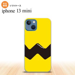iPhone13mini iPhone13 mini ケース ソフトケース ギザギザ 黄 黒 iPhone ミニ 5.4インチ  おしゃれ かわいい メンズ レディース キッズ デザインたくさん nk-i13m-tp191