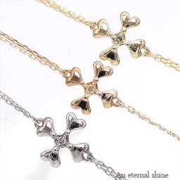 アンクレット アジャスター付 0.007ct 10金 k10 10k イエローゴールド ピンクゴールド ホワイトゴールド ダイヤモンド 足首 足 クロス レディース ジュエリー アクセサリー プレゼント ギフト 人気 おすすめ 送料無料