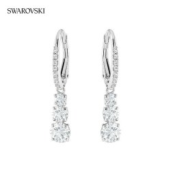 スワロフスキー ピアス レディース ブランド SWAROVSKI Stilla Attract フープ スワロフスキー 両耳用 5416155 シルバー アクセサリー