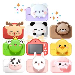 キッズカメラ   トイカメラ   ３歳から   A1   ワンクリック撮影   簡単   丸いフォルム   お子様の小さな手に   HD録画   2000万画素   オートフォーカス   写真撮影     自撮   連続撮影   ホワイトバランス  32GBカード