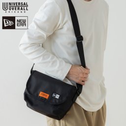 コラボレーションショルダーバッグ UNIVERSAL OVERALL×NEW ERA ユニバーサルオーバーオール ニューエラ バッグ ショルダー ミニショルダー 肩掛け 斜め掛け 外出 お出かけ レジャー 日常使い タウンユース デイリーユース ギフト