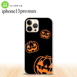 iPhone13ProMax iPhone13 Pro Max ケース ハードケース ハロウィン カボチャスタンプ 黒 iPhone13 プロ マックス 6.7インチ おしゃれ かわいい メンズ レディース キッズ デザインたくさん nk-i13pm-404