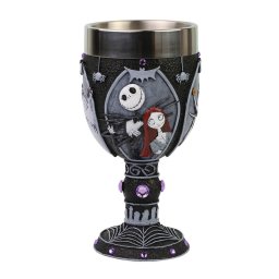 エネスコ enesco ディズニーショーケース Disney Showcase 置物 インテリア ゴブレット ディズニーゴブレット ナイトメアービフォアクリスマス 6007191 ブラック系