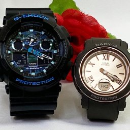 カシオ 恋人たちのGショック ペアウォッチ G-SHOCK BABY-G GA-100CB-1AJF BGA-290-5AJF 電池式 送料無料 国内正規品 記念日 誕生日 プレゼント お揃い ブラック 黒 ブラウン 茶 クリスマス お祝い 結婚 婚約 20代 30代 40代 50代 カップル 夫婦