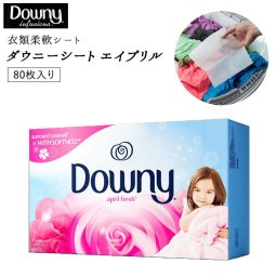 柔軟剤 ダウニー 柔軟剤シート 通販 大容量 ダウニーシート 乾燥機用柔軟シート ブランド エイプリル 洗濯シート 乾燥機 ソフト 香り シート 洗濯 家事 80枚 downy 生活雑貨