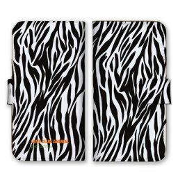 ＼全機種対応／ スマホケース 手帳型 スマホカバー 手帳タイプ スマートフォン ケース カバー アニマル柄 ゼブラ シマウマ モノクロ かわいい おしゃれ 人気 カードホルダー付き カード収納 合皮 合成レザー