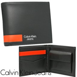 Calvin Klein Jeans カルバンクライン ジーンズ 二っ折財布 K50K509849BDS メンズ レザー 海外正規品 無料ラッピング可