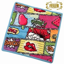 FEILER フェイラー ハンカチ タオル タオルハンカチ 25cm コミックス Comics Feiler Chenille Towel
