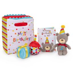 ガンド GUND マイ 1st バースデー プレイセット おもちゃセット ラトル プレゼント ギフト 誕生日 バースデー お祝い 6056014 