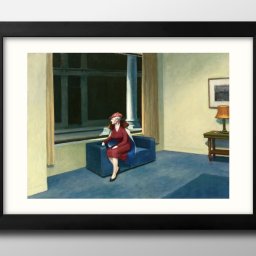 エドワード ホッパー ホテル ウィンドウ A3 サイズ ポスター アート おしゃれ 絵画 インテリア 北欧 イラスト マット紙 艶消し アートパネル 額 フレーム デザイン 壁掛け ギフト 新築祝い ディスプレイ 引越し祝い　新生活　空間デザイン 