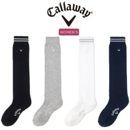 キャロウェイ ゴルフ レディース ソックス シェブロン刺繍ハイソックス (WOMENS) Callaway Golf C26193211【2026年春夏モデル】 お誕生日祝い お祝い 記念品 30代 40代 50代 60代 母の日 お母さん 還暦祝い 敬老の日 彼女 人気プレゼント プレゼント