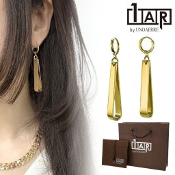 正規品 ショッパー付き 1AR ウノアエレ 真鍮 ピアス 両耳ピアス フープピアス イエローゴールド イタリア製 レディース 母の日 プレゼント 贈り物 女性 親友 彼女 母 妻 誕生日 プレゼント 婚約 結婚記念日 成人式 成人 卒業 入学