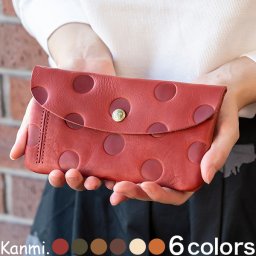 日本製 キャンディ ポケットウォレット(L)   Kanmi.   翌日出荷   おしゃれ ブランド 人気 新生活 引越し クリスマス 父の日 バレンタイン  誕生日
