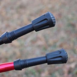 ストックキャップ 4個セット 取り替え 軽量 ゴムキャップ 滑り止め 耐磨耗 登山 汎用タイプ