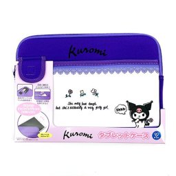 サンリオキャラクターズ クロミ タブレットケース PCケース パープル