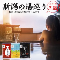 【入浴剤3個セット】 詰め合わせ ギフト 温泉 新潟 日本酒 お米 コシヒカリ 日本酒 誕生日 父の日 母の日 敬老の日 リラクゼーション [ 新潟の湯巡りシリーズ ]【メール便配送】 