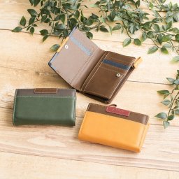 CAPTAIN STAG ミドルウォレット 折り財布 大容量 トリコロール アウトドア メンズ レディース ユニセックス キャプテンスタッグ