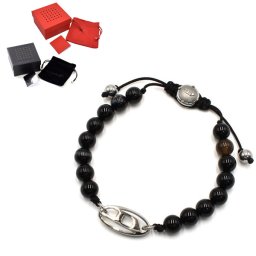ディーゼル ブレスレット DIESEL DX1434040 BRACERET アクセサリー メンズ ブラック シルバー