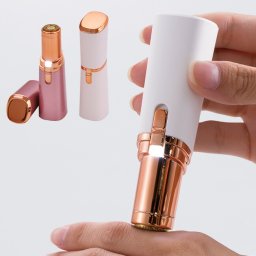 リップ型シェーバー ソルージュ[産毛 シェーバー レディース 女性用 ムダ毛処理 電動シェーバー 女性 顔そり 電動 シェービング リップ型シェーバー かわいい コンパクト 顔 手 口周り 産毛処理]