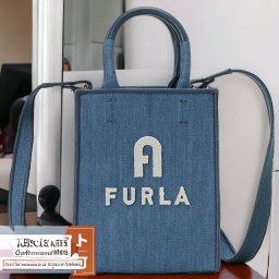 フルラ ショルダーバッグ ショルダーバック レディース WB00831 BX1544 2157S オポチュニティ ミニ トート 2WAY ハンドバッグ クロスボディ デニムブルー