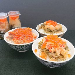北海道 海恋人ほっかい瓶 3種セット 石狩漬け入 ほたて たらば蟹 石狩漬け 各90g 魚介類  お取り寄せ 海鮮 詰め合わせ 惣菜 海鮮丼の具 冷凍