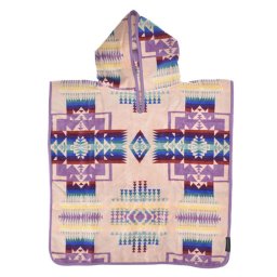ペンドルトン PENDLETON タオル バスタオル ポンチョ ワイドバスタオル ブランケット XB243-51163 CHILD JACQUARD HOODED TOWEL キッズ PINK ピンクパープル系