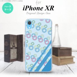 iPhoneXR iPhone XR スマホケース ハードケース 丸 青 メンズ レディース nk-ipxr-1663