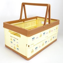 ちいかわ 折りたたみバスケット 小物入れ 収納 インテリア お片付け