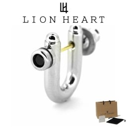 ライオンハート ピアス メンズ コネクト ピアス SV925 LH-1EA110 LION HEART メンズピアス 片耳用 1点売り クリスマス 誕生日 プレゼント ギフト 彼氏 【ネコポス】 ブランド 人気 ランキング