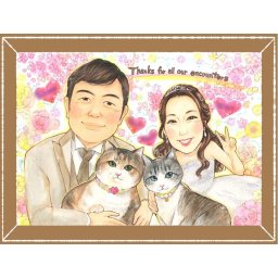 贈り物 サンクスボード 似顔絵 ギフト 手描き プレゼント 名入れ サンクスボード 婚礼 感謝 結婚式 披露宴 新郎 親族 新婦 両親 下書き確認 名入れ 修正無料 そっくり 似てる 喜ばれる 一生もの 感謝ボード 婚礼 披露宴 思い出 カラフル 闘病中の方への励まし 長寿祝い 初任給 サプライズ 同窓会 白寿祝い 色紙 引っ越し オーダーメイド 贈答品 還暦祝い