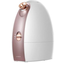 LINKAフェイシャルスチーマー 正規品 美顔スチーマー 美顔器 コンパクト 温冷 スチーム 美容 保湿 美容家電 アロマ 温冷 美顔器