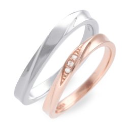 【送料無料】ペアリング LOVERS SCENE シルバー  婚約指輪 結婚指輪 エンゲージリング ダイヤモンド 名入れ 刻印 彼女 彼氏 レディース メンズ カップル ペア 誕生日プレゼント 記念日 ギフトラッピング ラバーズシーン  