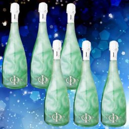 ワイン ギフト ヴィヴィウス ブルー青【6本】/ラメ ラメ入り スパークリング ワイン シャンパン マバム プラチナム 結婚祝い ビビウス おしゃれ 女子会 パーティ おもたせ 手土産 クリスマス スパークリングワイン 福袋