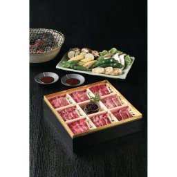 鹿児島黒牛・キャビア焼肉用詰合せ御膳　クロウシ希少８０×５／８０×３／ｃａ