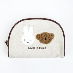 ミッフィー miffy フェイスサガラシリーズ ポーチ 小物入れ