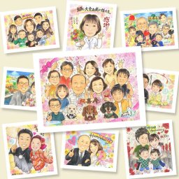 喜寿の記念に、大切な思い出を似顔絵で残しませんか。大切なお祝いにも安心してご注文いただけます。 ギフト 似顔絵 喜寿祝い 名入れ 贈り物 手描き プレゼント 喜寿 古希 記念 長寿 大人数 おじいちゃん 祖父母 おばあちゃん 下書き確認 名入れ 修正無料 喜ばれる 親孝行 似てる 宝物 77歳 一生もの 喜寿 長寿祝い 闘病中の方への励まし 感激 メモリアル バレンタインデー カラフル