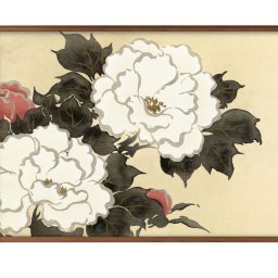 神坂雪佳 深見草 A3 サイズ ポスター アート おしゃれ 絵画 インテリア 北欧 イラスト マット紙 艶消し アートパネル 額 フレーム デザイン 壁掛け ギフト 新築祝い ディスプレイ 引越し祝い　新生活　空間デザイン 