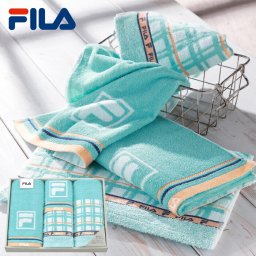 FILAフィラ ラグーナ ロングタオル2P､フェイスタオル2P AM6-24-6 ギフト 贈答品 お中元 内祝 快気祝い 結婚祝い  御礼 イタリア生まれの正統な血統。フィラの起源はイタリアのスタイル､創造性､です