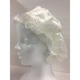 シルク100％ おやすみナイトキャップ、帽子 │ 美髪 ヘアケア　日本製