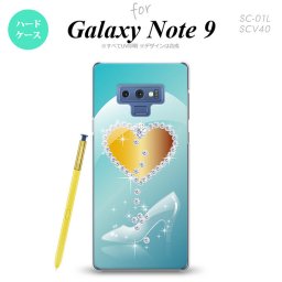 Galaxy Note 9 ギャラクシー ノート9 SC-01L SCV40 スマホケース カバー ハードケース ハート（E） 青 nk-note9-235[スマホ,スマホケース,スマホカバー,ケース,カバー,ジャケット]