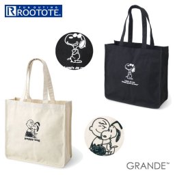 ルートート スヌーピー 通販 ROOTOTE 8129 グランデ GRANDE トートバッグ キャンバス PEANUTS 5W SNOOPY 布 大容量 a4 横 縦 おしゃれ かわいい シンプル Vintage PEANUTS ブランド