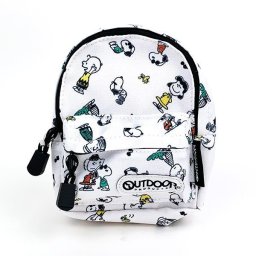 スヌーピー BACKPACK ペンケース ジョー・クール ホワイト アウトドア OUTDOOR SNOOPY